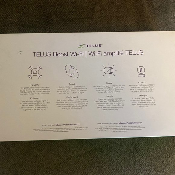 TELUS Boost Wi-Fi Starter Pack (sealed) - Picture 4 of 6